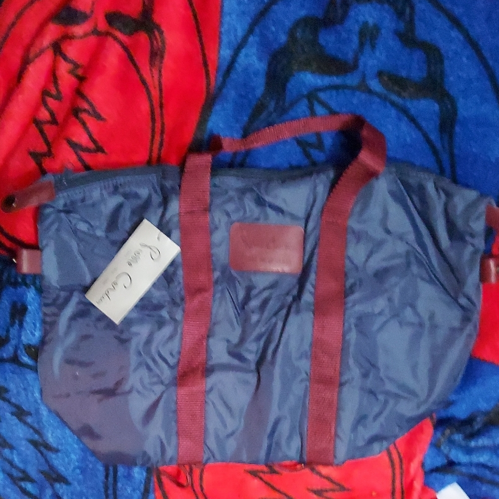 Deadstock Nwt Pierre Cardin Nylon Gym / Carry On Bag.